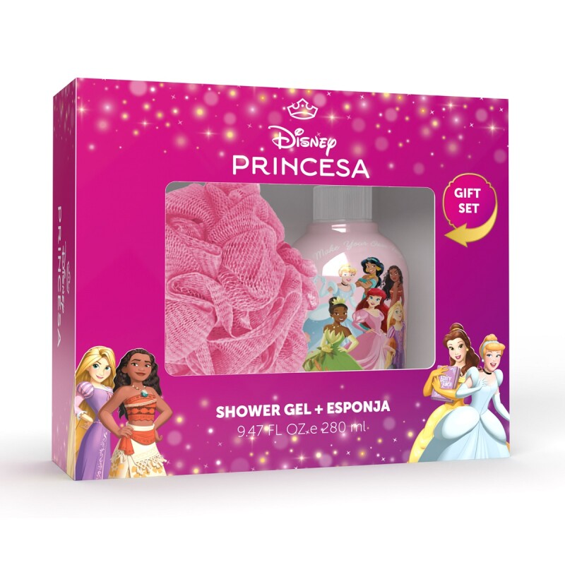 Set Disney Princesas Shower Gel + Esponja Set Disney Princesas Shower Gel + Esponja