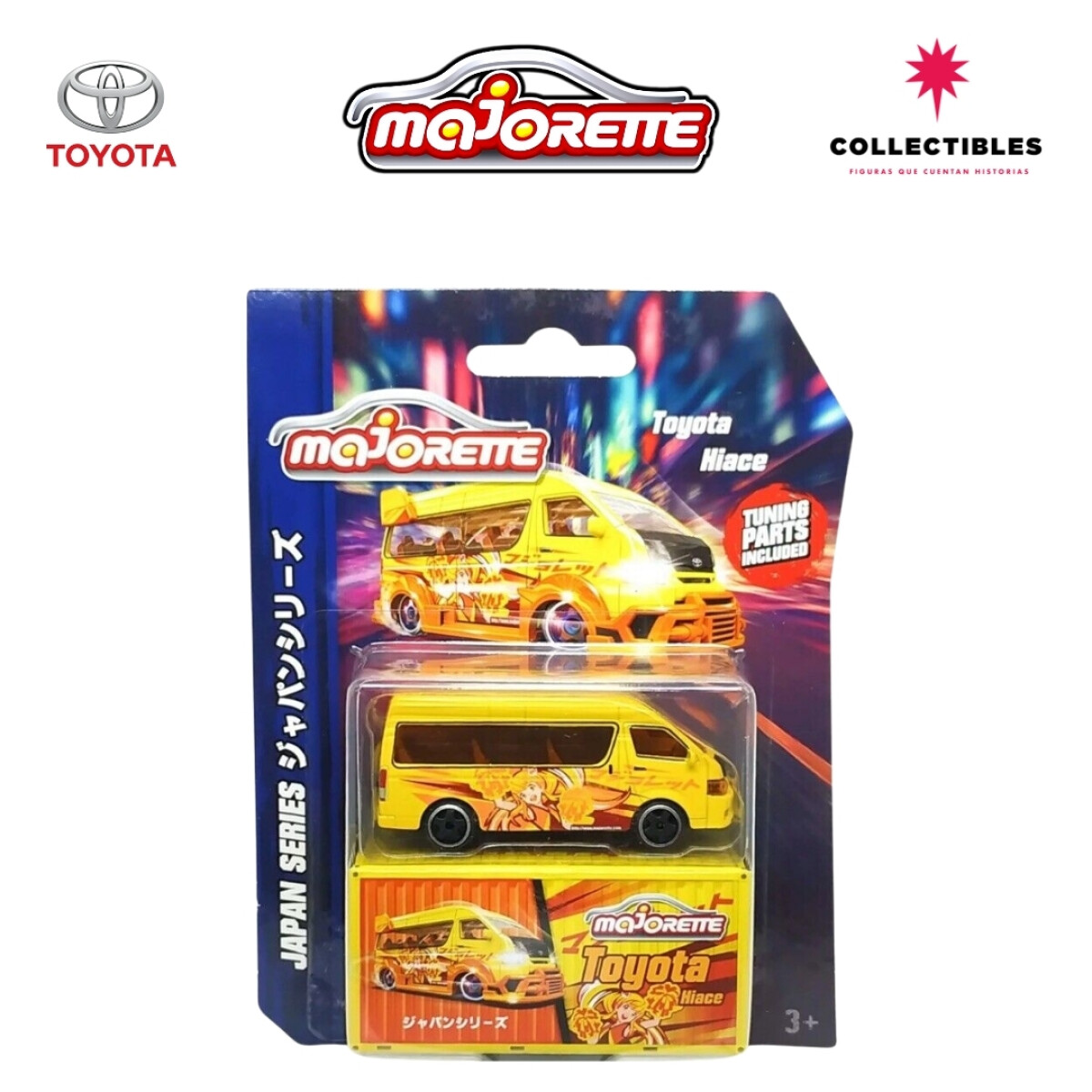 MAJORETTE! JAPAN SERIES - TOYOTA HIACE 