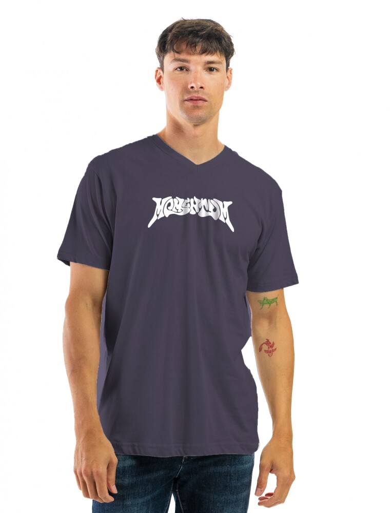 Remera Estampada C/V BGDH REVB-21 Marino/ Letras 023