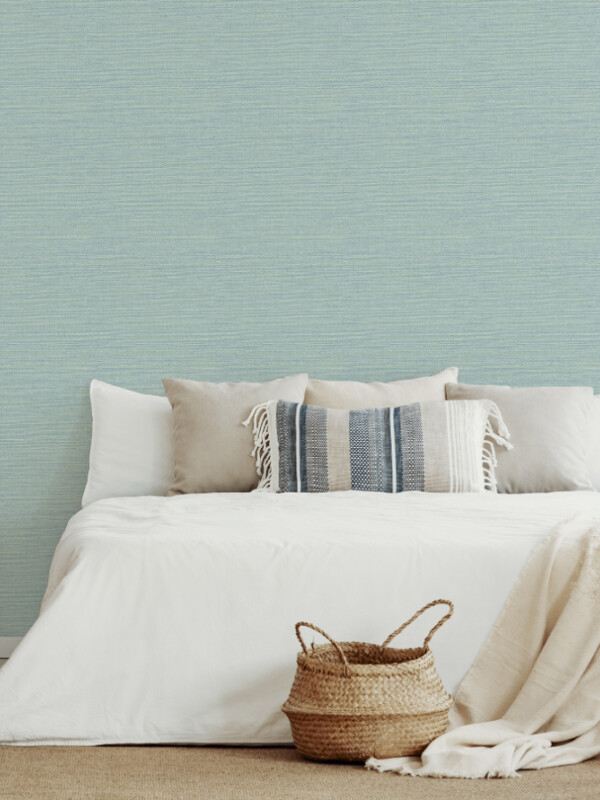 COLECCIÓN PACIFICA - AGAVE AQUA IMITATION GRASSCLOTH - N/A