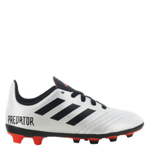 Championes de Niño Adidas Futbol 11 Predator 19.4 Plateado - Negro