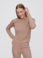 Sweater Delec Beige Oscuro