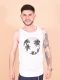MUSCULOSA PALMERAS BLANCO