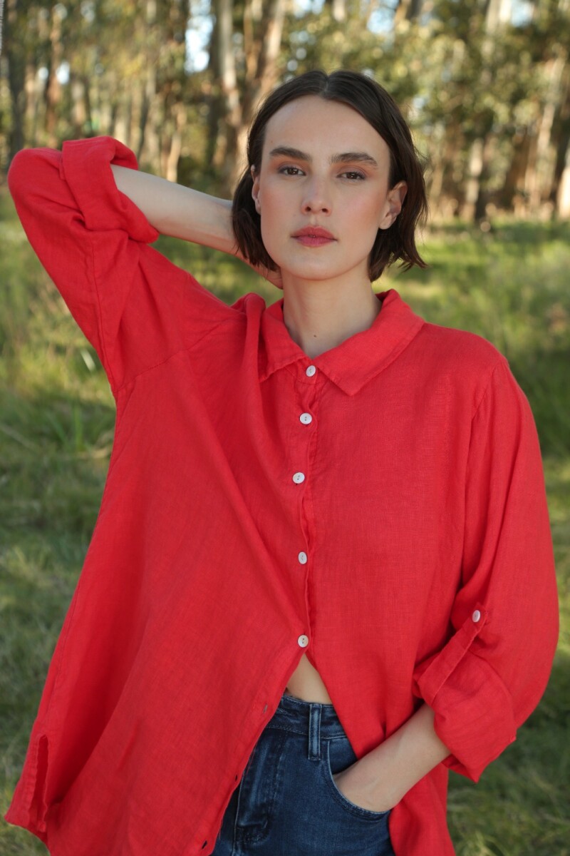 Camisa Andino Rojo