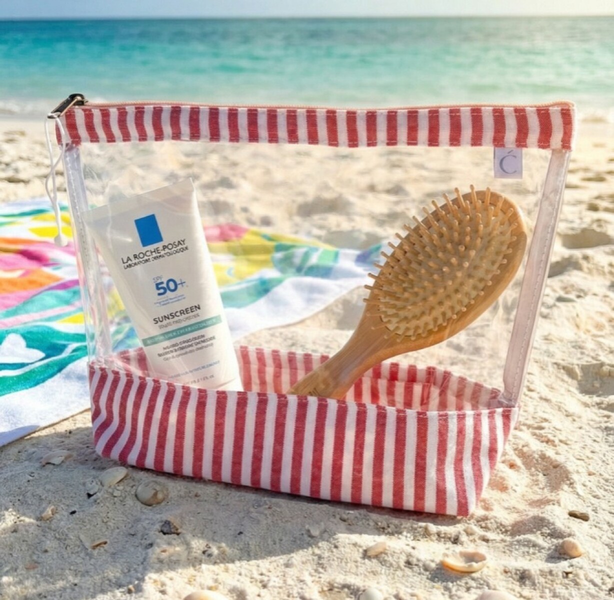 Necessaire Beach L - Capri Rojo 