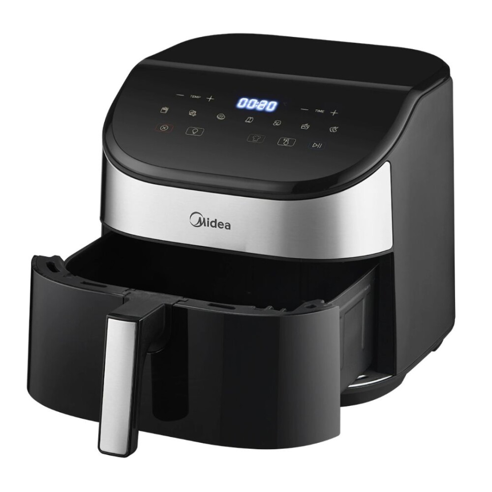 Freidora sin aceite 5,5L Negra - Modelo MF-CY55WK2 - Midea Freidora sin aceite 5,5L Negra - Modelo MF-CY55WK2 - Midea