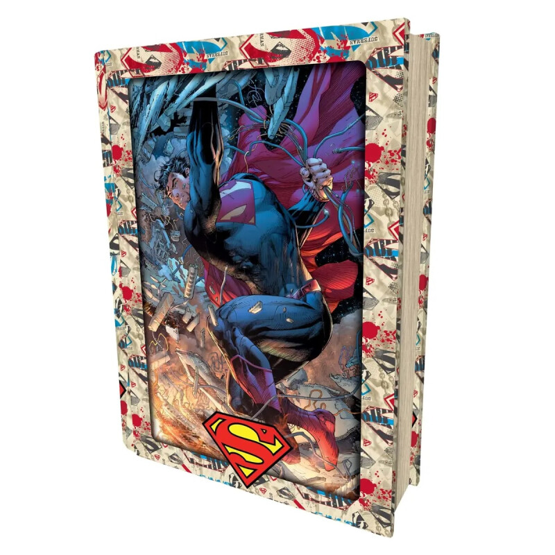 Puzzle lenticular de 300 piezas de Superman en lata Puzzle lenticular de 300 piezas de Superman en lata