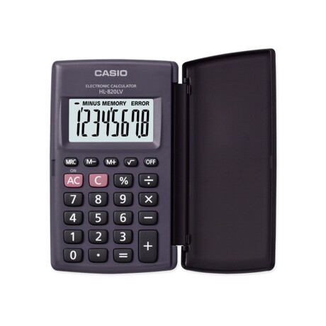 Calculadora Casio Modelo HL-820 Presentación de Bolsillo 001