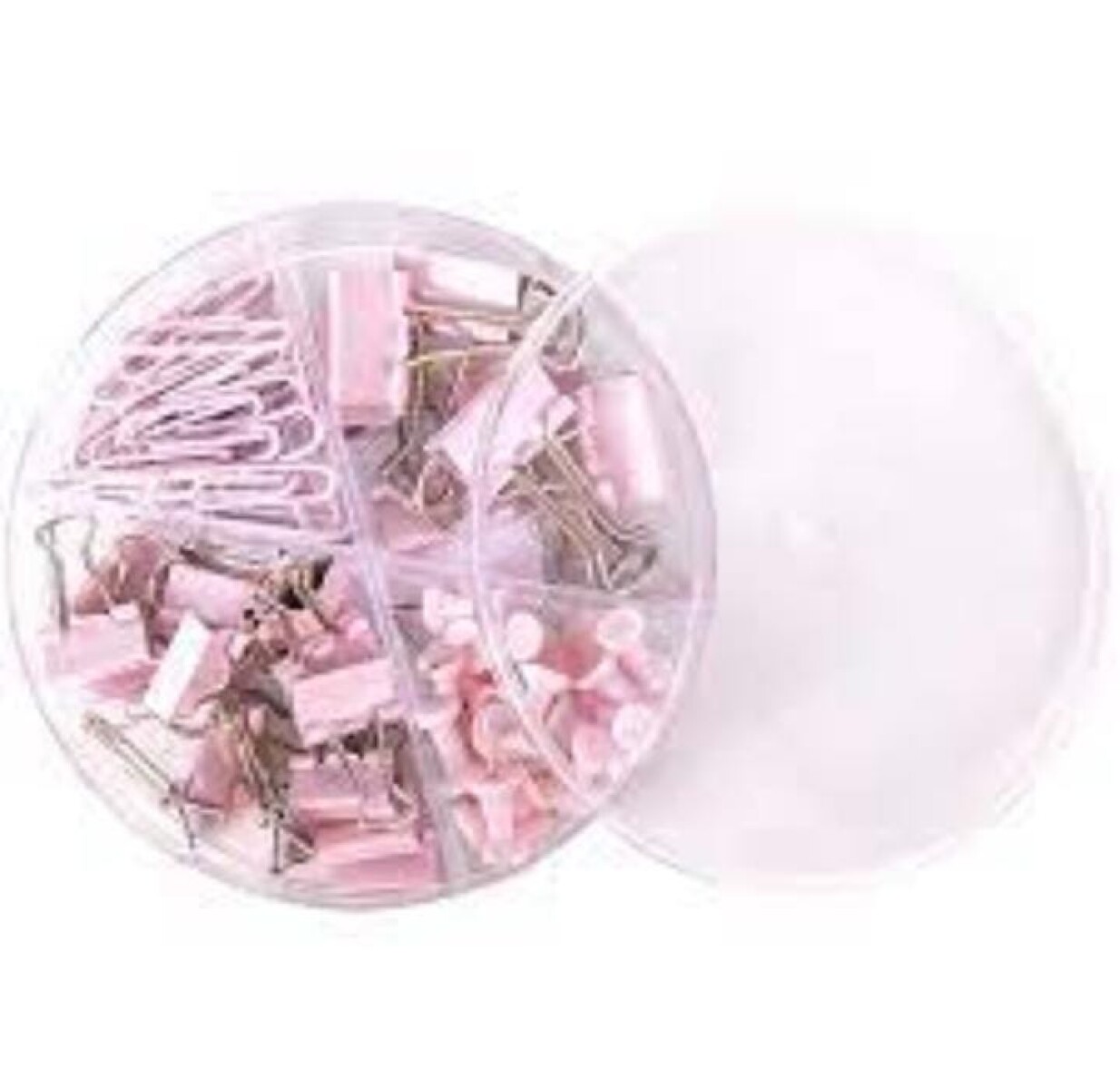 SET DE ESCRITORIO ROSA PASTEL DELI 78555 