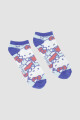 Medias cortas hello kitty azul Azul