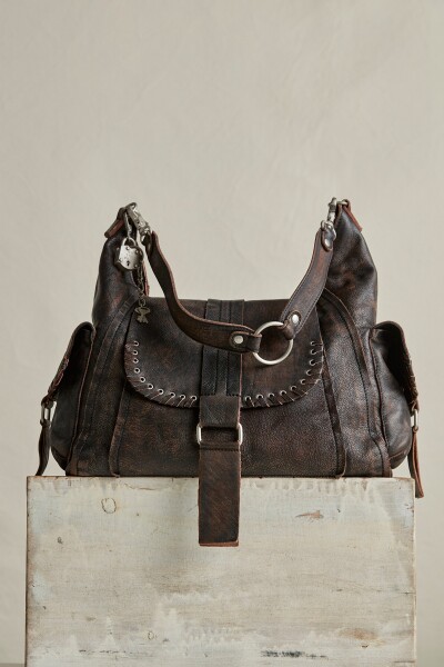 CARTERA HOBO LEIGH Negro