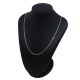 Cadena en oro 18k amarillo. Largo 40 cm Cadena en oro 18k amarillo. Largo 40 cm