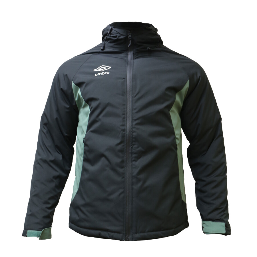 Campera de Hombre Umbro Negro - Verde