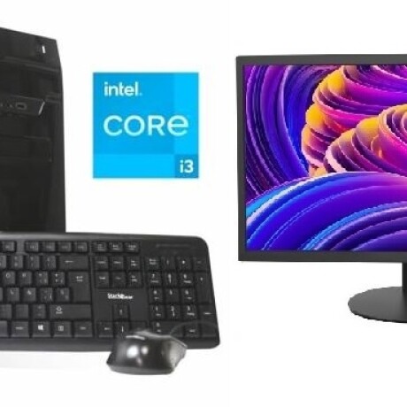 Combo Equipo Core I3 14100 + Monitor 19" Nuevos! 001