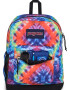 MOCHILA JANSPORT CROSS TOWN PLUS RED MULTI HIPPIE DAYS