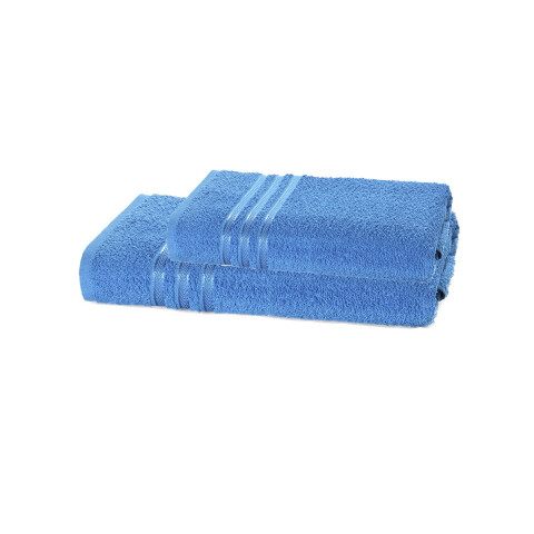 Pack x 2 Toallas Priori Dohler 100% Algodón AZUL
