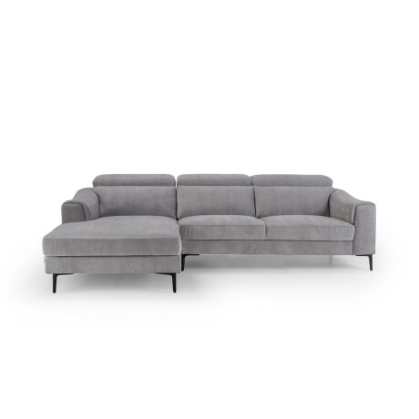 Rinconera Luke - Tela Microfibra - Chaise Izquierda 6686-7 Gris
