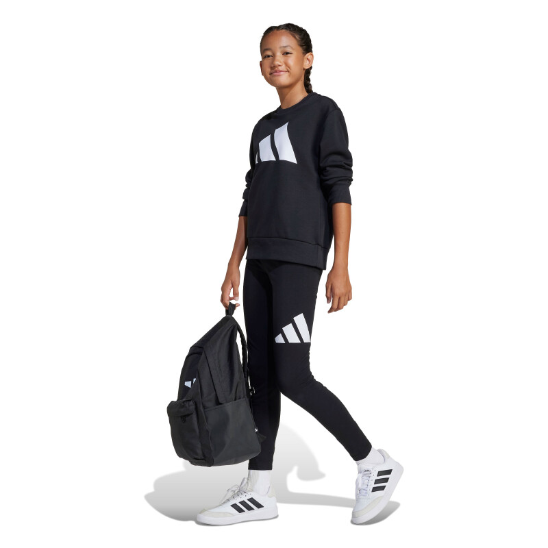 Calza de Niños Adidas Essentials JRS Negro - Blanco