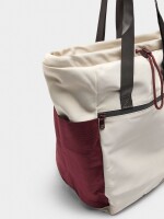 Mochila De Nylon Con Fruncido crudo