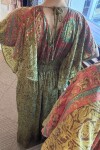 Vestido kiilpan seda Tonos pistacho