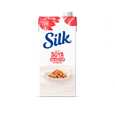 Silk Leche soya sin Azucar Bebida Silk Soya Sin Azucar