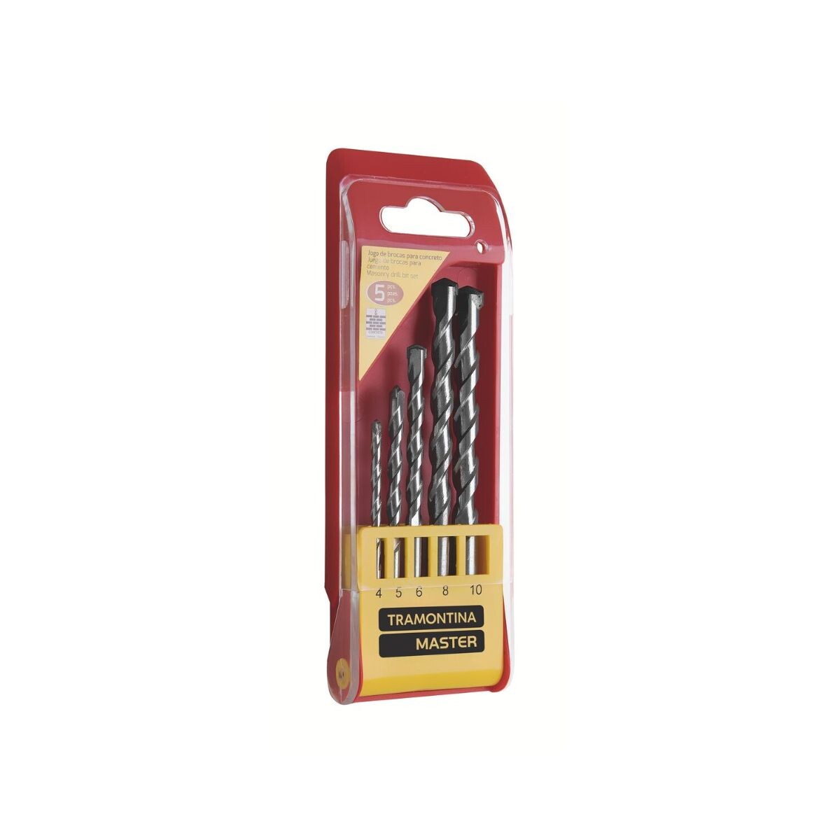 Juego De Mechas Para Hormigon 5 Pzas. Tramontina 
