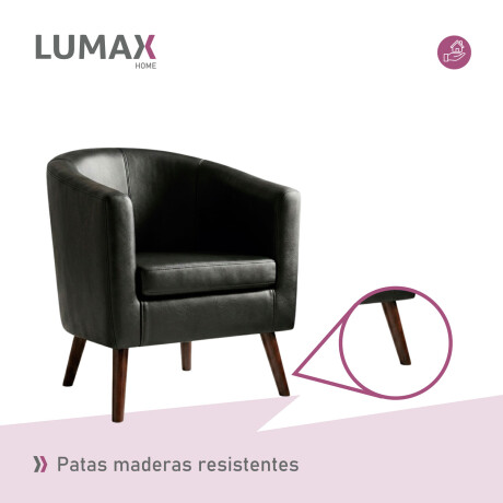 Sillón Sofá En Eco Cuero Cedric Confort Sillón Sofá En Eco Cuero Cedric Confort