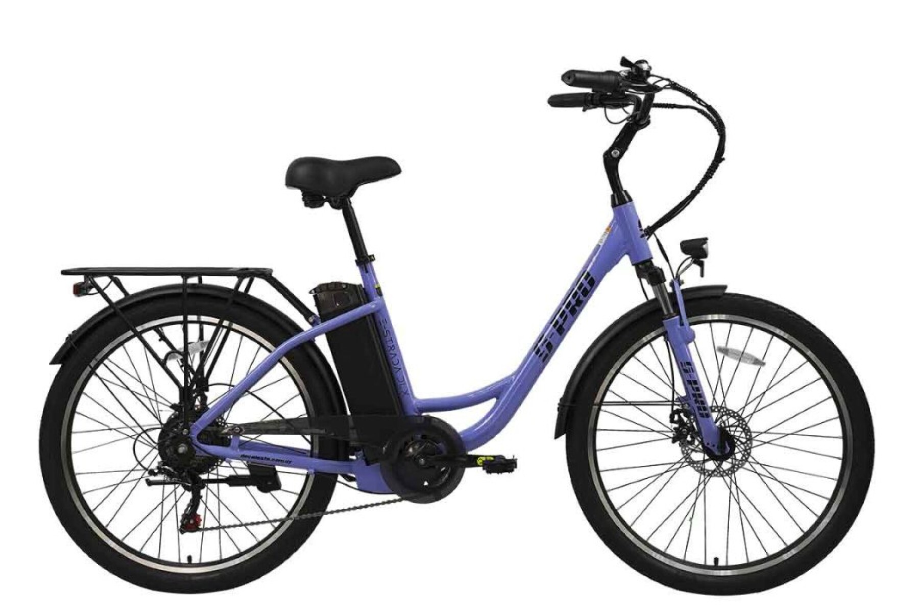 BICICLETA ELECTRICA S-PRO E-STRADA DLX - LILA 
