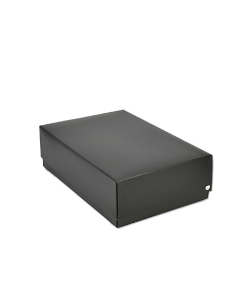 Caja laminada 08 - 20x30x9 cm NEGRO