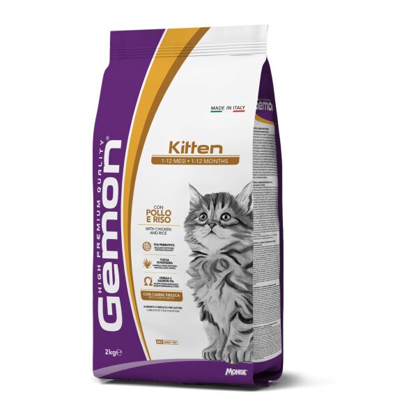 ALIMENTO GEMON KITTEN POLLO Y ARROZ 2 KG ALIMENTO GEMON KITTEN POLLO Y ARROZ 2 KG