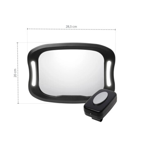 Espejo Deluxe con Luz y control Remoto Bebesit Espejo Deluxe con Luz y control Remoto Bebesit