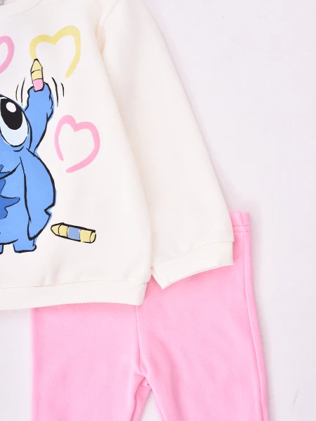 CONJUNTO STITCH COLORS CRUDO