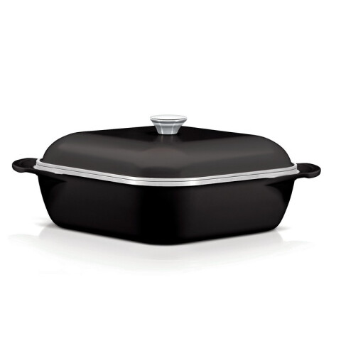 Cacerola cuadrada modelo LYON, 28cm. -TRAMONTINA TR6074