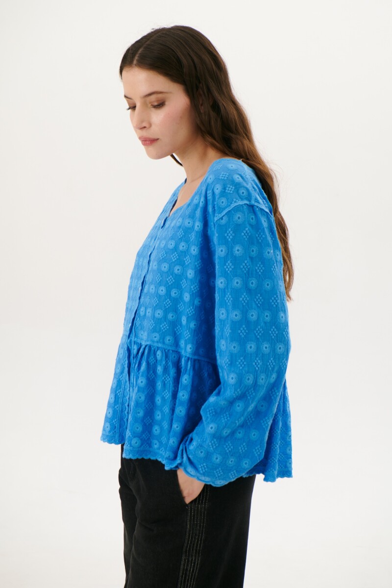CAMISA BOHEME AZUL