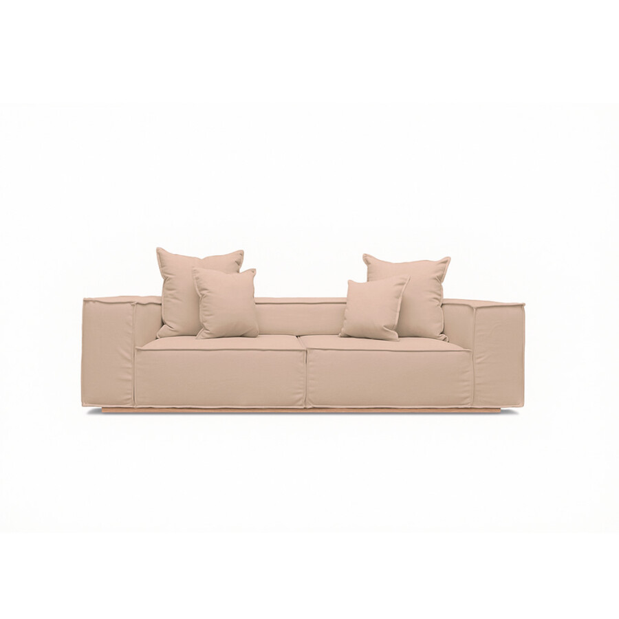 Sillón Luciana 3 Cuerpos Sepia