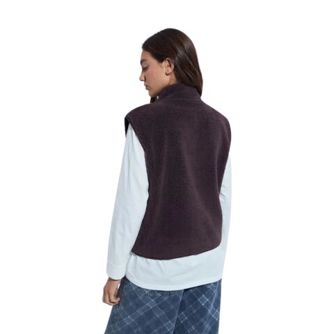 CHALECO MERLIN XXS/L CHOCOLATE