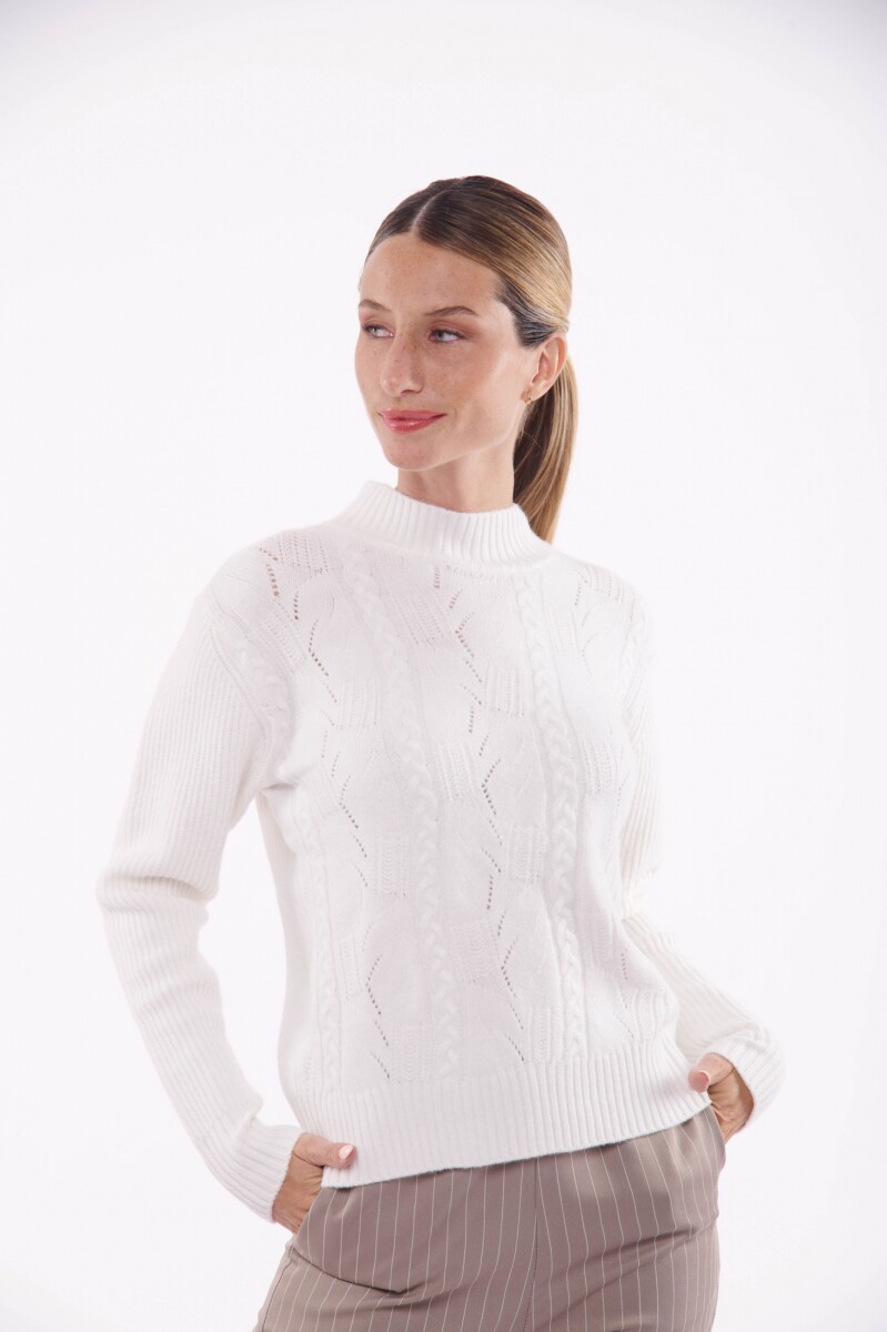 POLERA LUPITA - BLANCO 