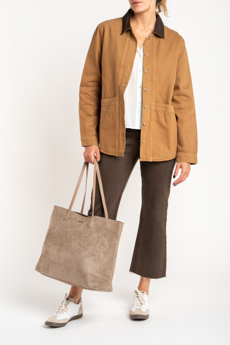 Sobrecamisa Garment Dyed Camel