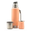 Set termo Comet Viena 1 lt + Mate de 160 ml Naranja