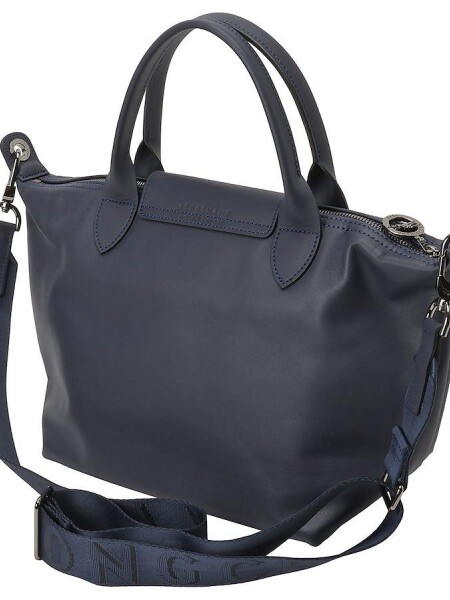 Longchamp -Cartera de cuero, Le pliage Xtra Azul