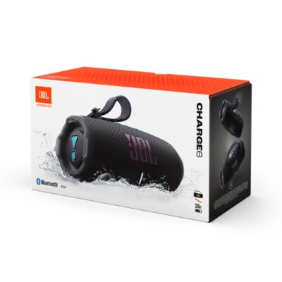 Parlante Portatil JBL Bluetooth Charge 6 Negro Parlante Portatil JBL Bluetooth Charge 6 Negro