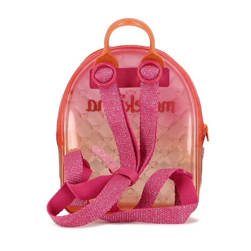 Molekinha Mochila C/degrade Naranja-rosado