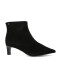 Botas de Mujer Bottero Caña Baja Y Taco Fino Negro