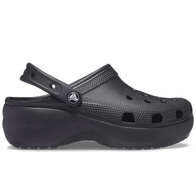 Crocs Classic Platform Negro