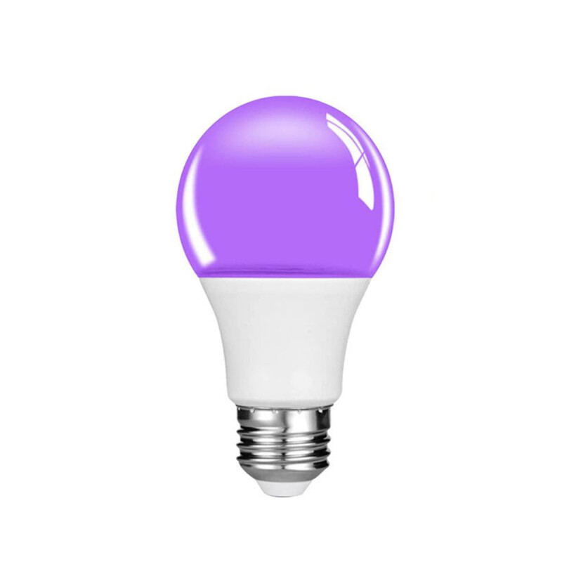 Lámpara LED Luz negra ultravioleta rosca común Lámpara LED Luz negra ultravioleta rosca común