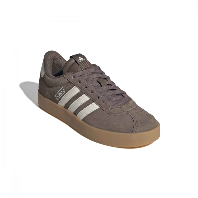 Championes Adidas VL COURT 3.0 mujer JI1247 Marron-blanco
