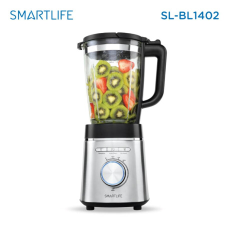 Licuadora Smartlife Vaso Vidrio 1400w 1.75L Inox