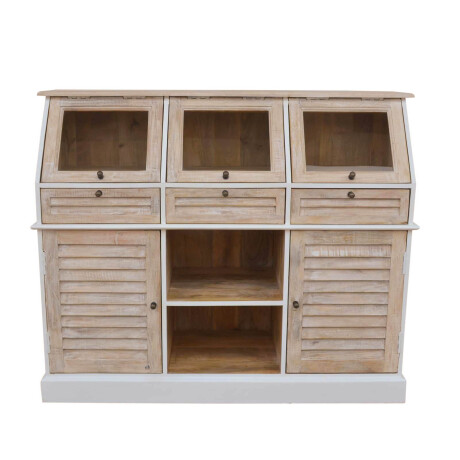 APARADOR MADERA NATURAL-BEIGE COSTA