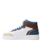 Championes de Mujer Topper Terre Mid Blanco - Azul - Beige