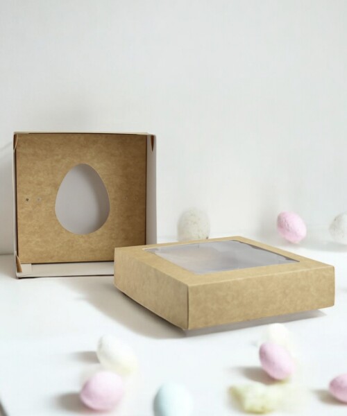 Caja 20x20x9,5 c/visor. MADERA